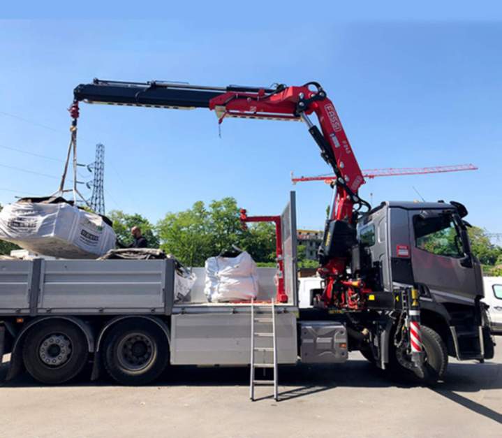 Manutention de marchandises lourdes